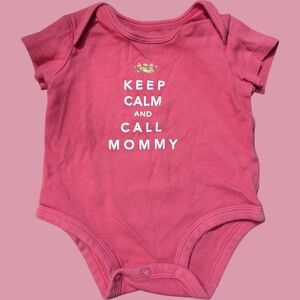 Carter's Red Baby Onesie